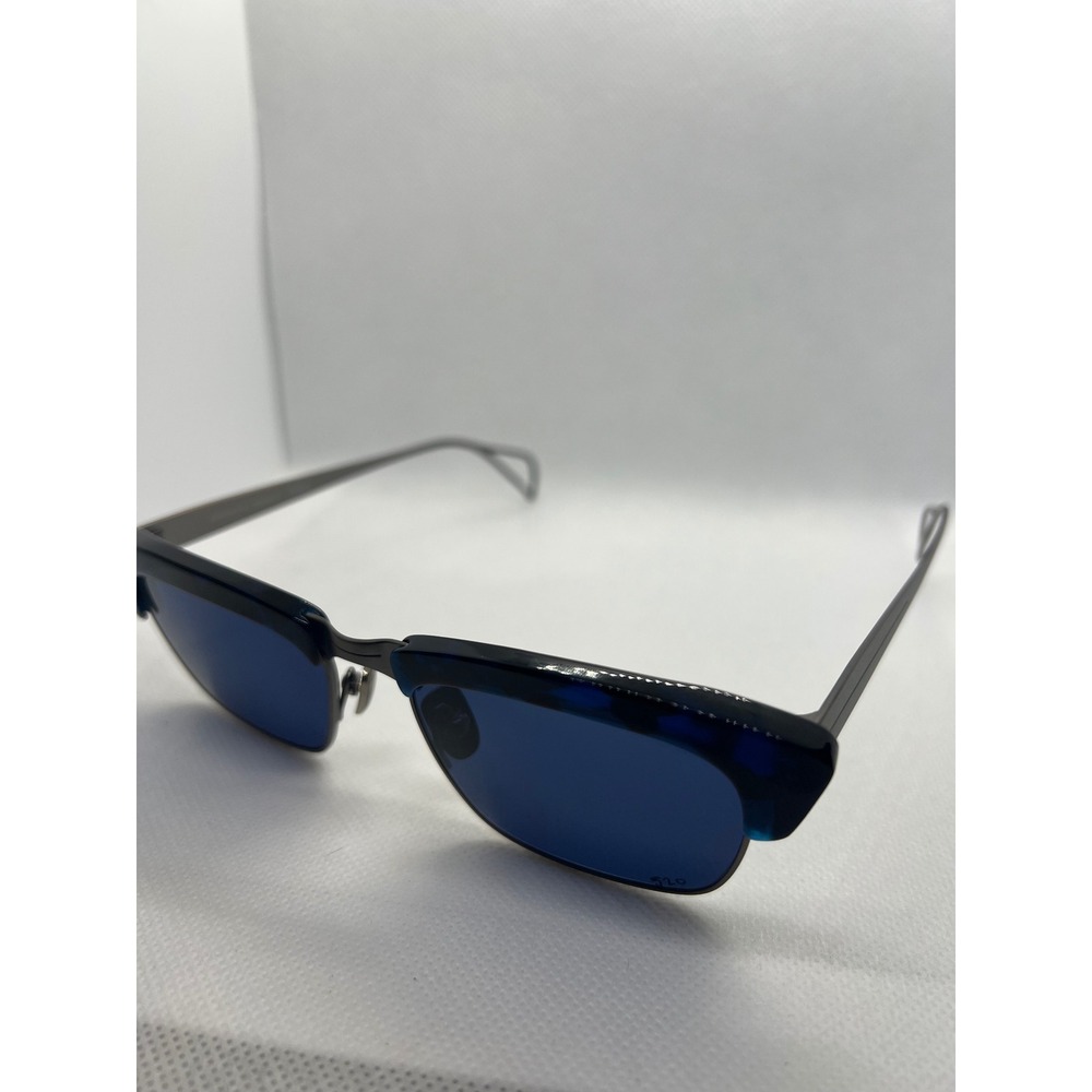 Morgenthal‎ Frederics Baker Eyeglasses Blue Lens Rectangular Frame